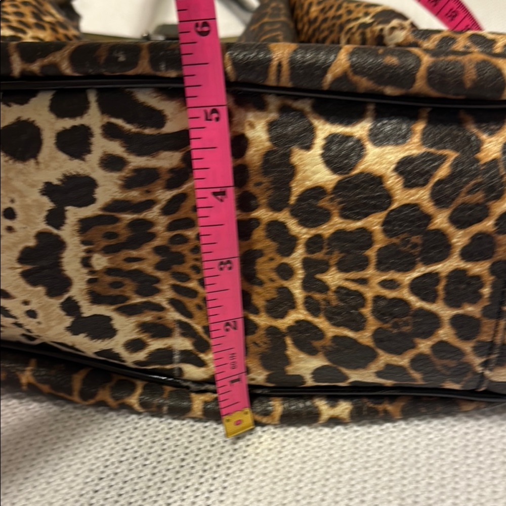Jessica Simpson vintage Leopard Print Women's purse - Picture 10 of 14